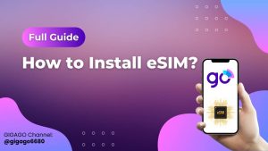 How to install Laos eSIM