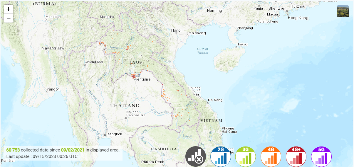 Mapas de cobertura ETL  