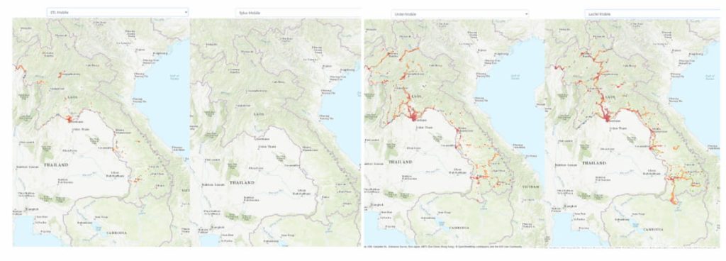 map coverage