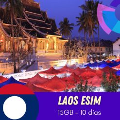 Laos 10 días 15GB