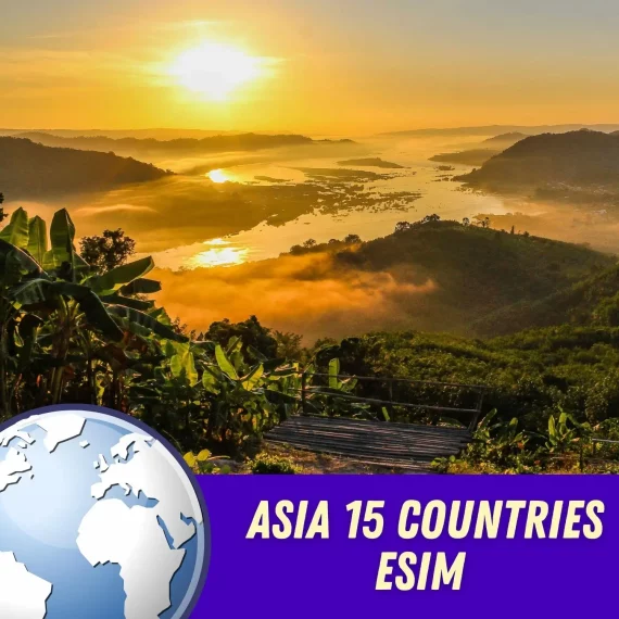 Asia 15 Countries eSIM