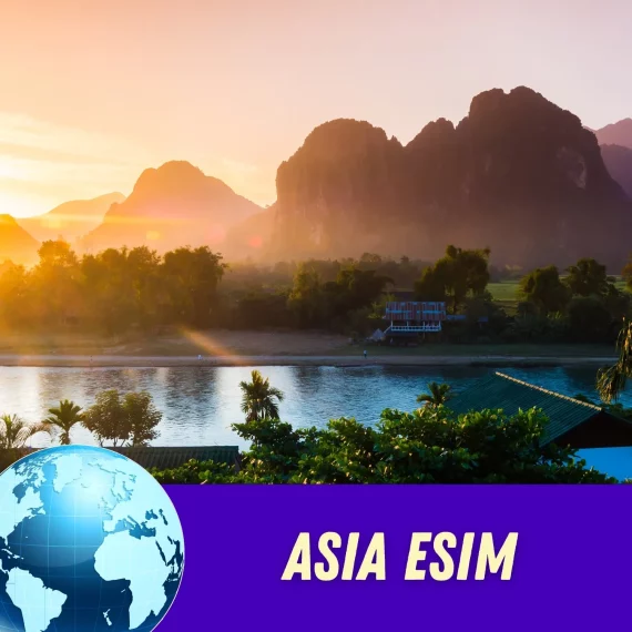 Asia eSIM 14 countries
