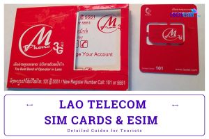 Lao Telecom SIM Card & eSIM