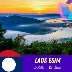 Laos eSIM 15 días 30GB