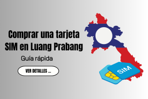 Comprar una tarjeta SIM en Luang Prabang