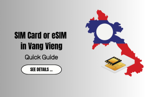 SIM Card or eSIM in Vang Vieng? [Quick Traveler's Guide]