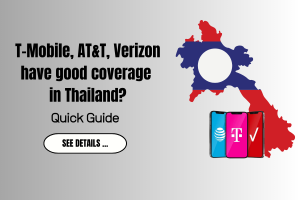 Does T-Mobile, AT&T, Verizon have good coverage in Thailand?